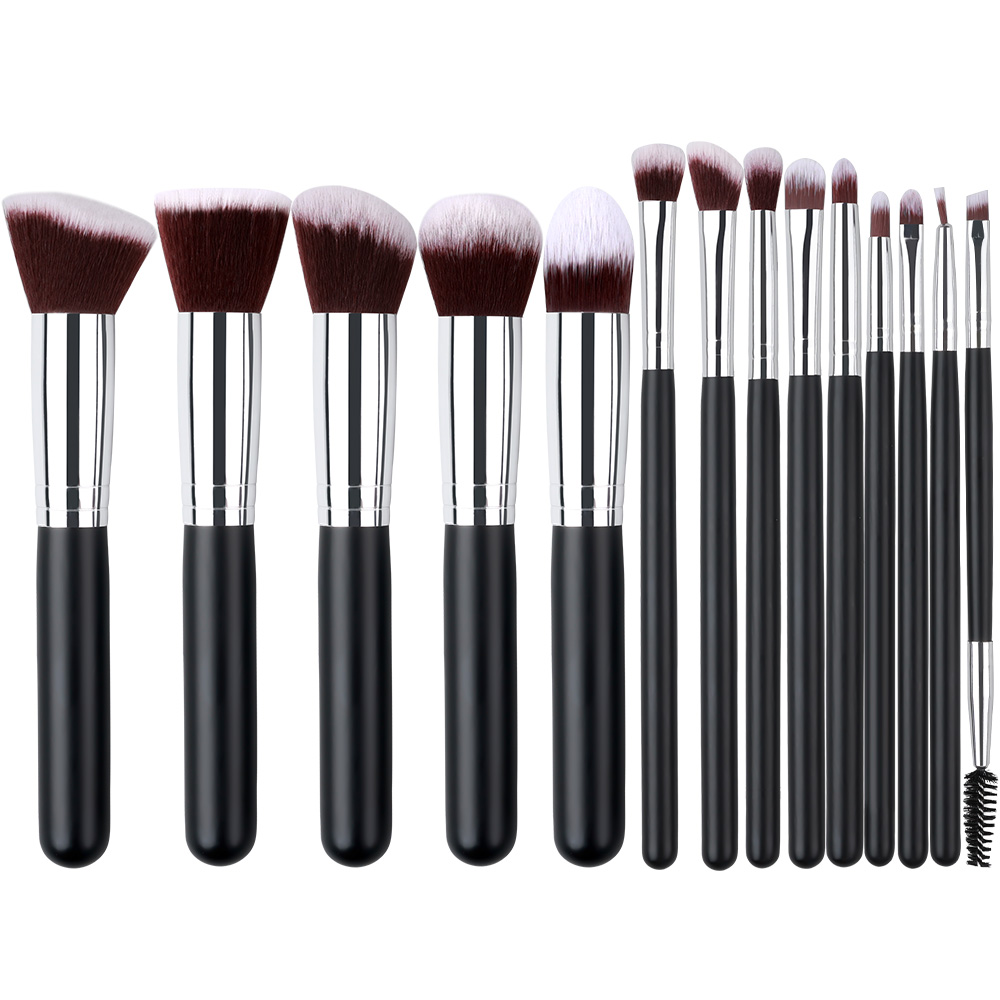 Huda Beauty Makeup Brush Set - Juego de brochas de maquillaje profesionales,