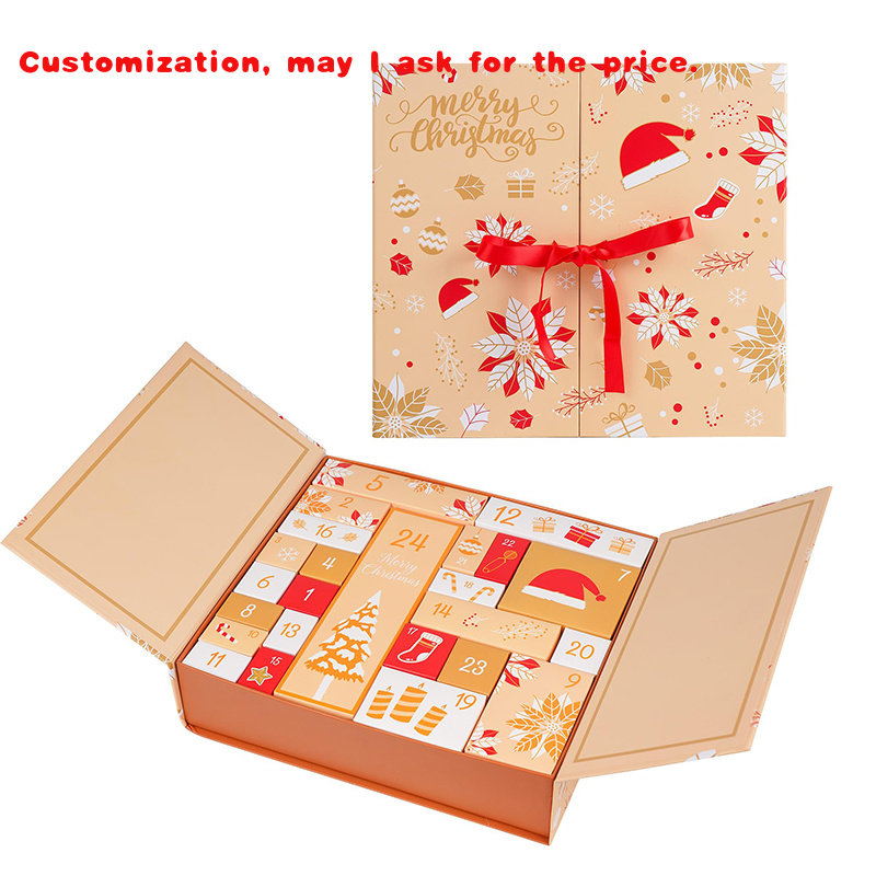Beauty Makeup Advent Calendar - Custom.2025 nuevas cajas de calendario de