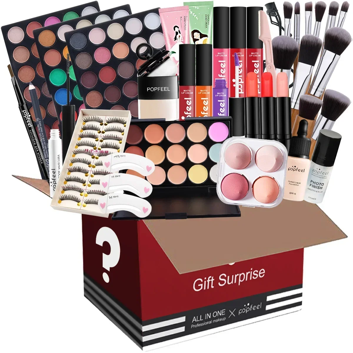 Huda Beauty Makeup Set - POPFEEL Kit de maquillaje todo en