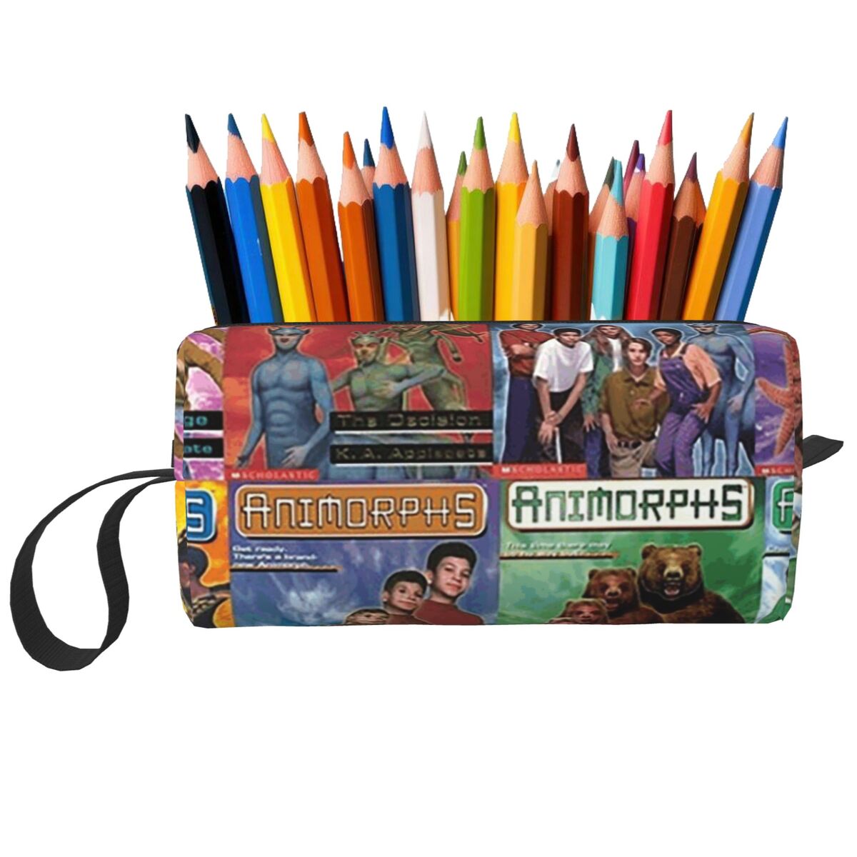Beauty Book Makeup Kit - Animorphs Book Covers - Bolsa de
