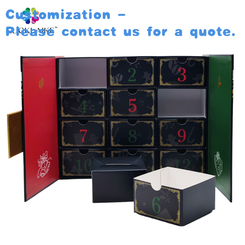 Beauty Makeup Advent Calendar - Calendario de Adviento personalizado de 12