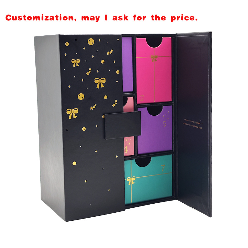 Beauty Makeup Advent Calendar - Calendario de Adviento personalizado, embalaje de