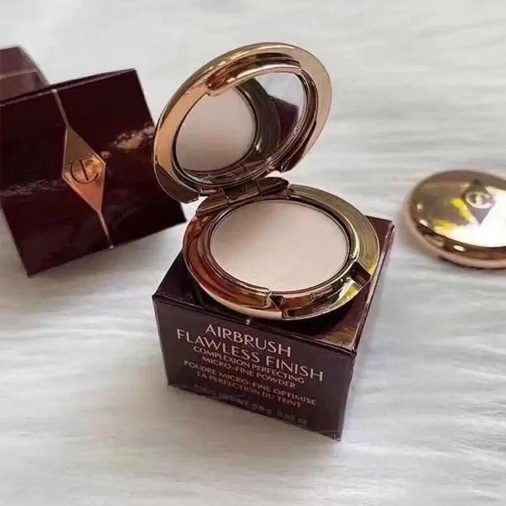 Huda Beauty Makeup Mini Kit - Polvo Compacto Portátil Charlotte Tilbury para