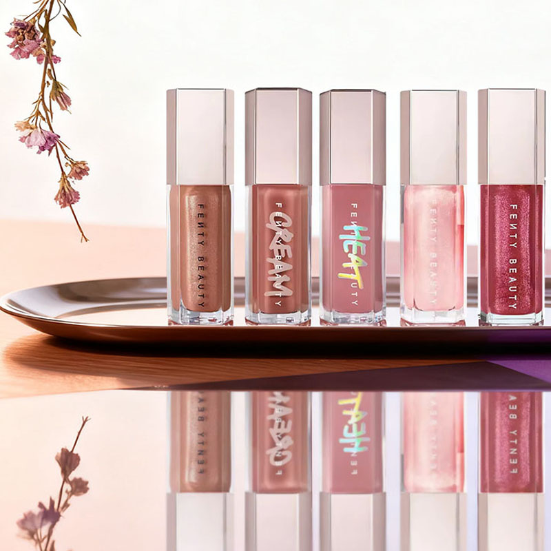 Rare Beauty Makeup Kit - Brillo Labial Fenty Beauty Gloss Bomb,