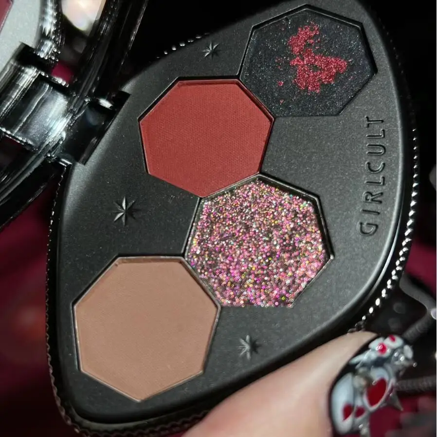 Beauty Book Makeup Kit - Girlcult-paleta de sombras de ojos, 4