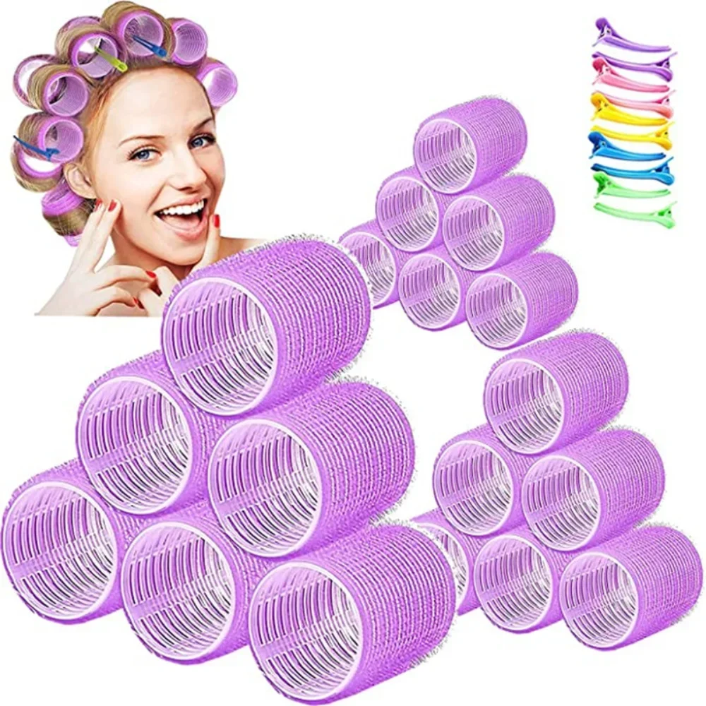 Hair Curling Wand - Ruleros Autoadhesivos Sin Calor para Rizos