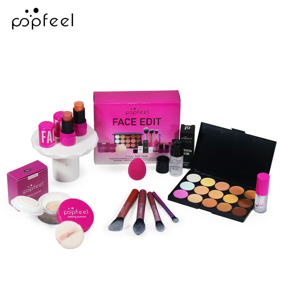 POPFEEL Set de regalo de maqui - Huda Beauty Makeup Set reseña y precio