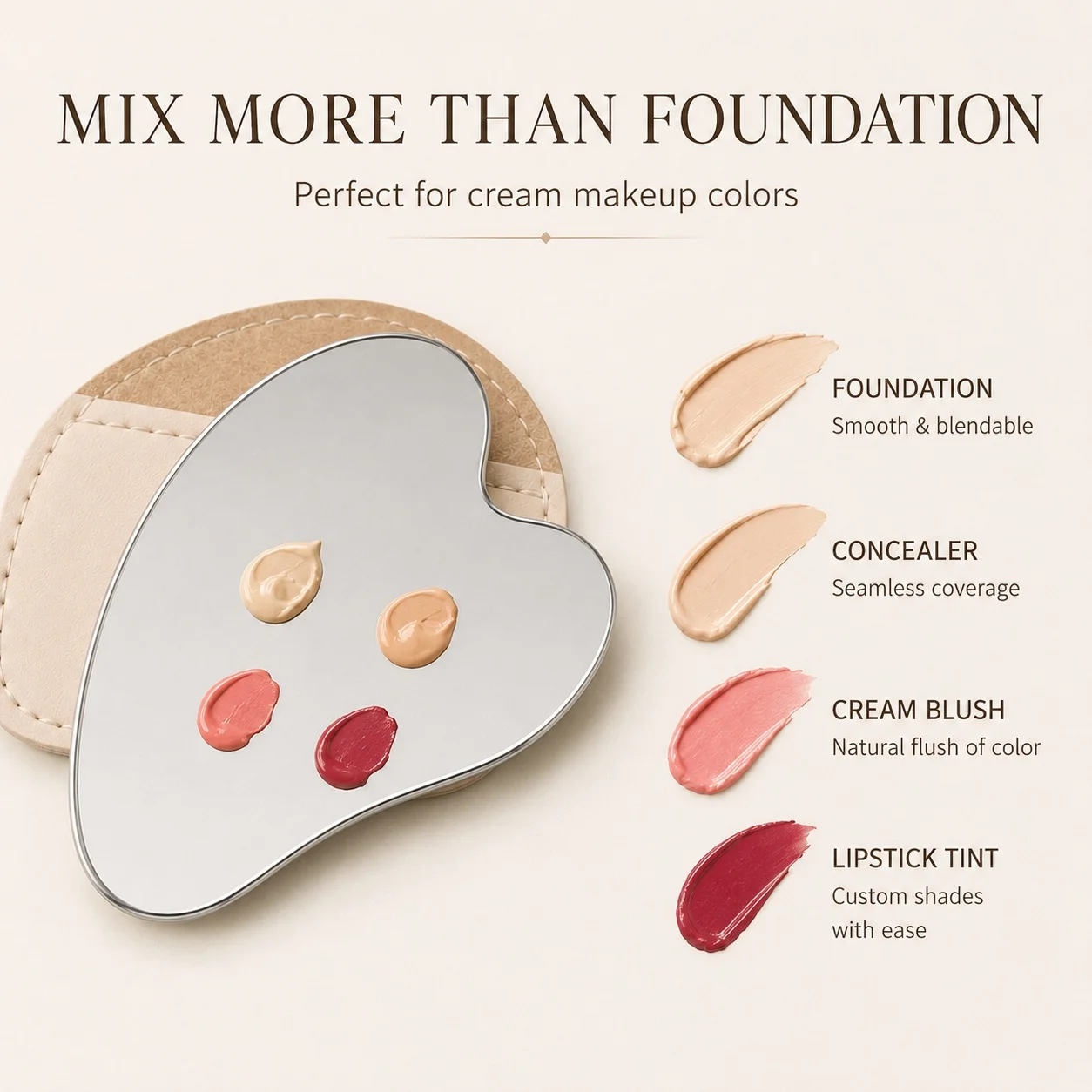 Paleta de Maquillaje en Forma  - Beauty Makeup Tools reseña y precio