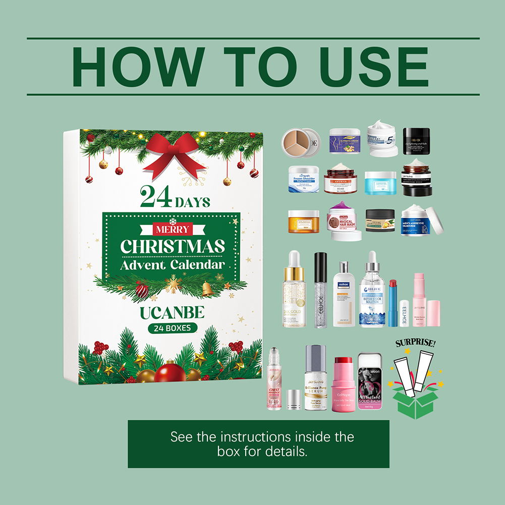 Caja de belleza de Navidad, ca - Beauty Makeup Advent Calendar reseña y precio