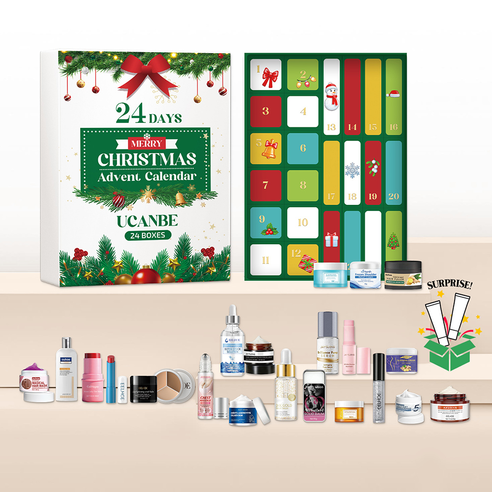 Caja de belleza de Navidad, ca - Beauty Makeup Advent Calendar reseña y precio