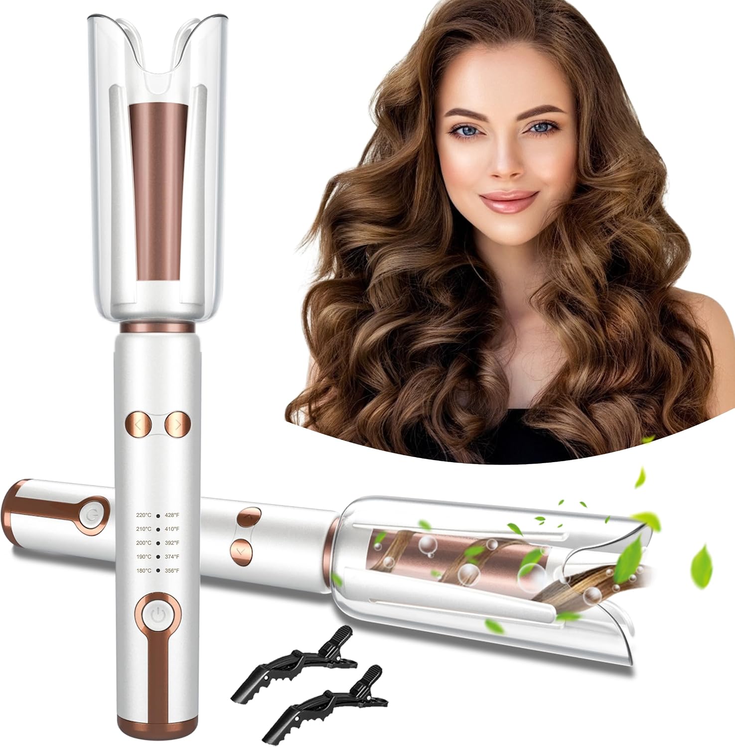 Rizador de Pelo Automático Gir - Hair Curling Wand reseña y precio
