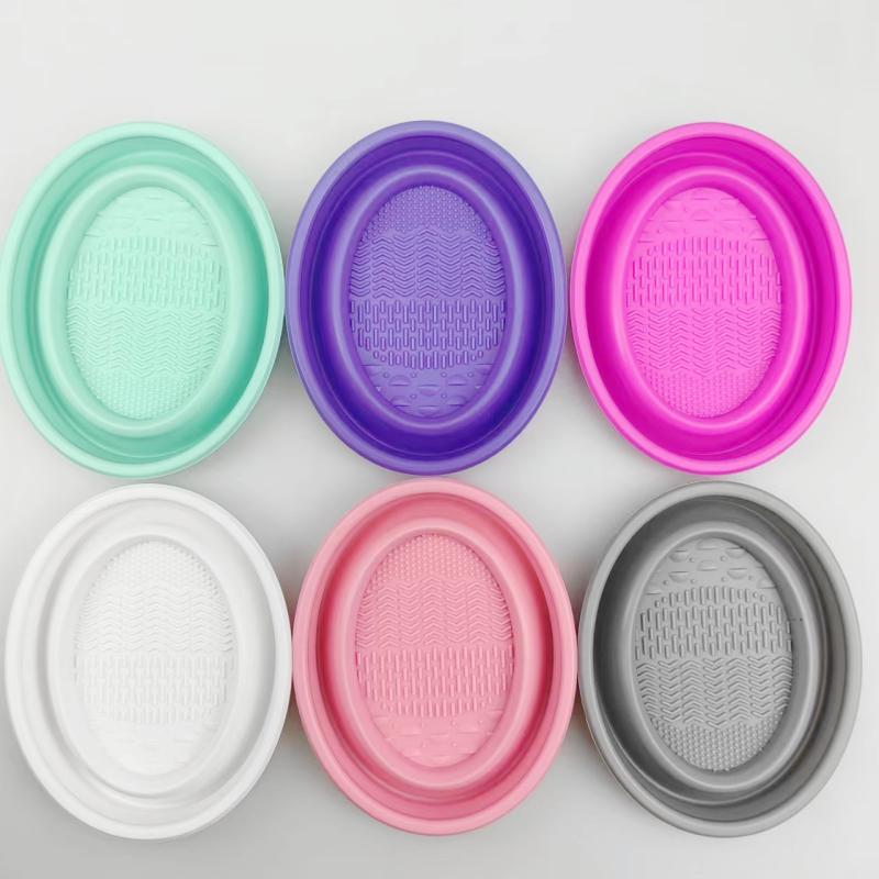 Cuenco de limpieza plegable pa - Cosmetic Sponge reseña y precio