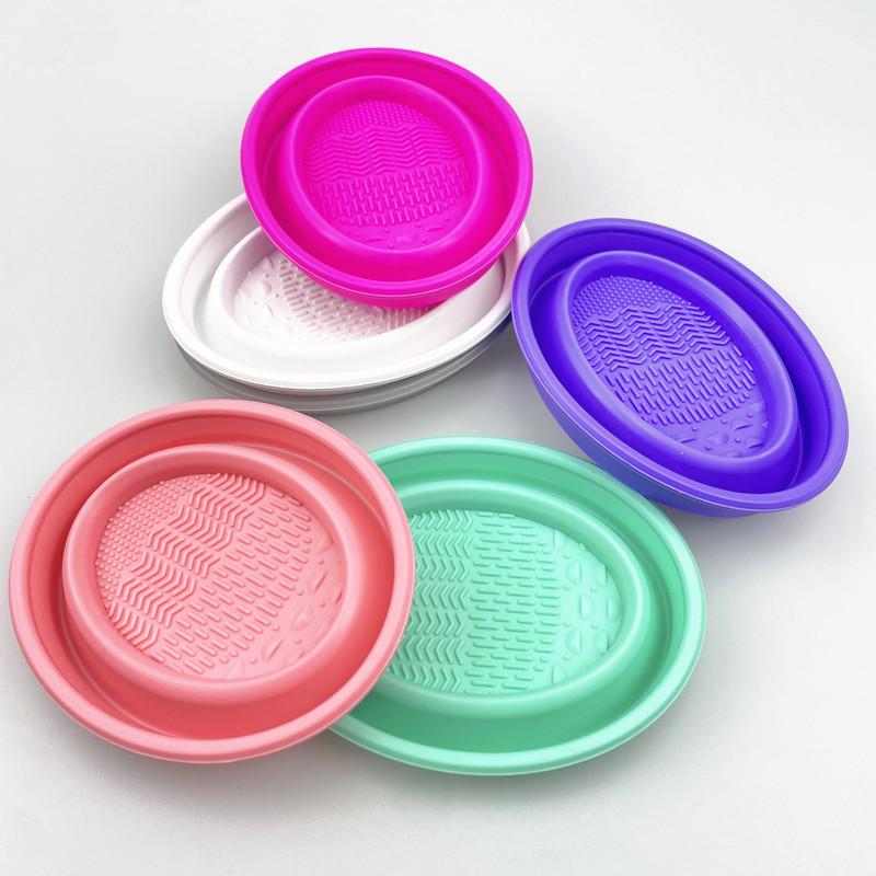 Cuenco de limpieza plegable pa - Cosmetic Sponge reseña y precio
