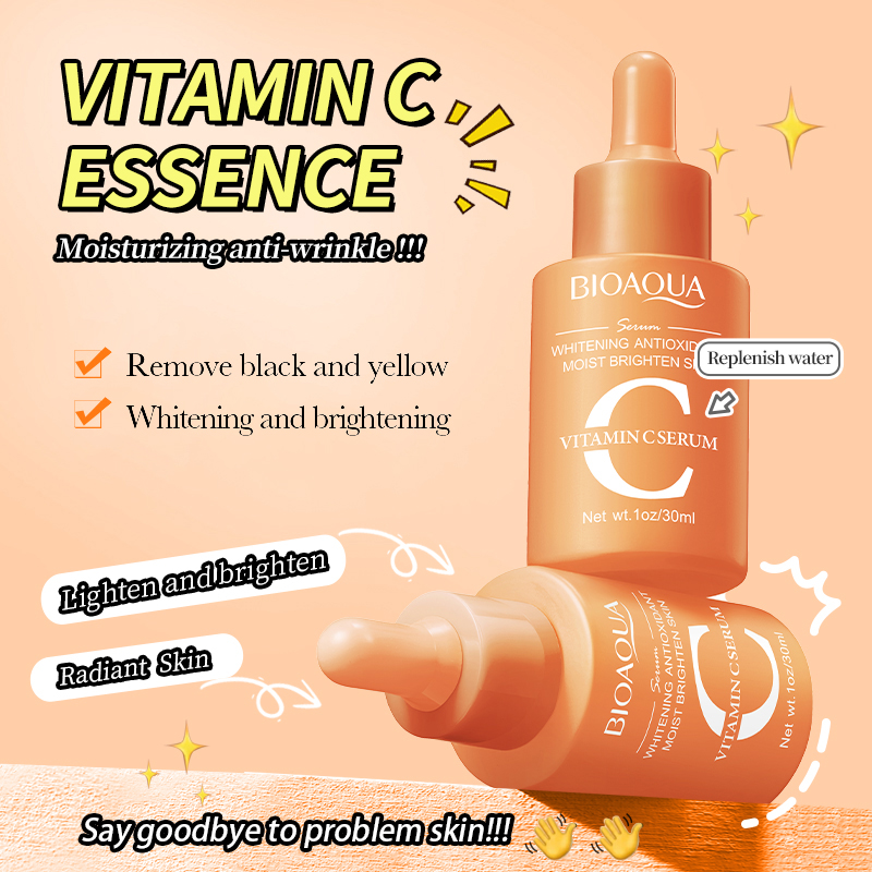 BIOAQUA-suero de ácido hialuró - Vitamin C Serum Face reseña y precio
