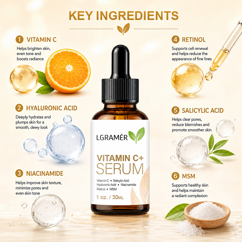 Suero Facial con Vitamina C+ y - Vitamin C Serum Face reseña y precio