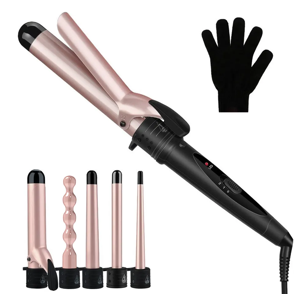 Rizador de pelo de salón profe - Hair Curling Wand reseña y precio
