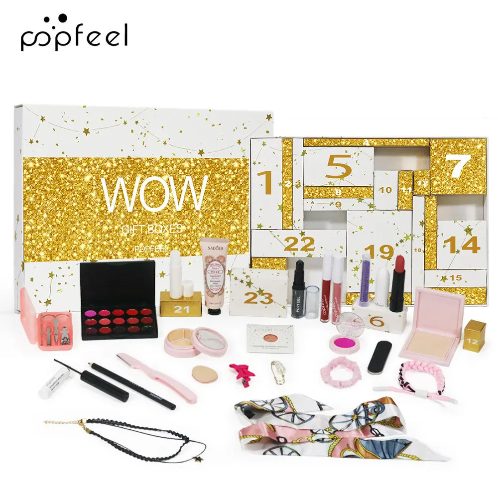 Calendario de Adviento de 24 D - Beauty Makeup Advent Calendar reseña y precio