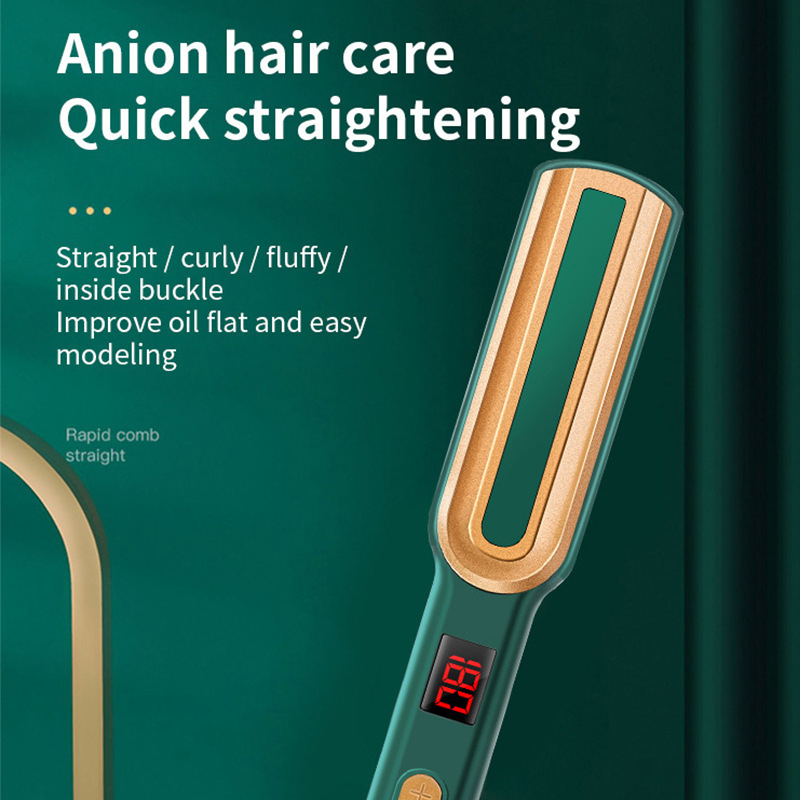 Peine alisador, plancha de pel - Hair Curling Wand reseña y precio