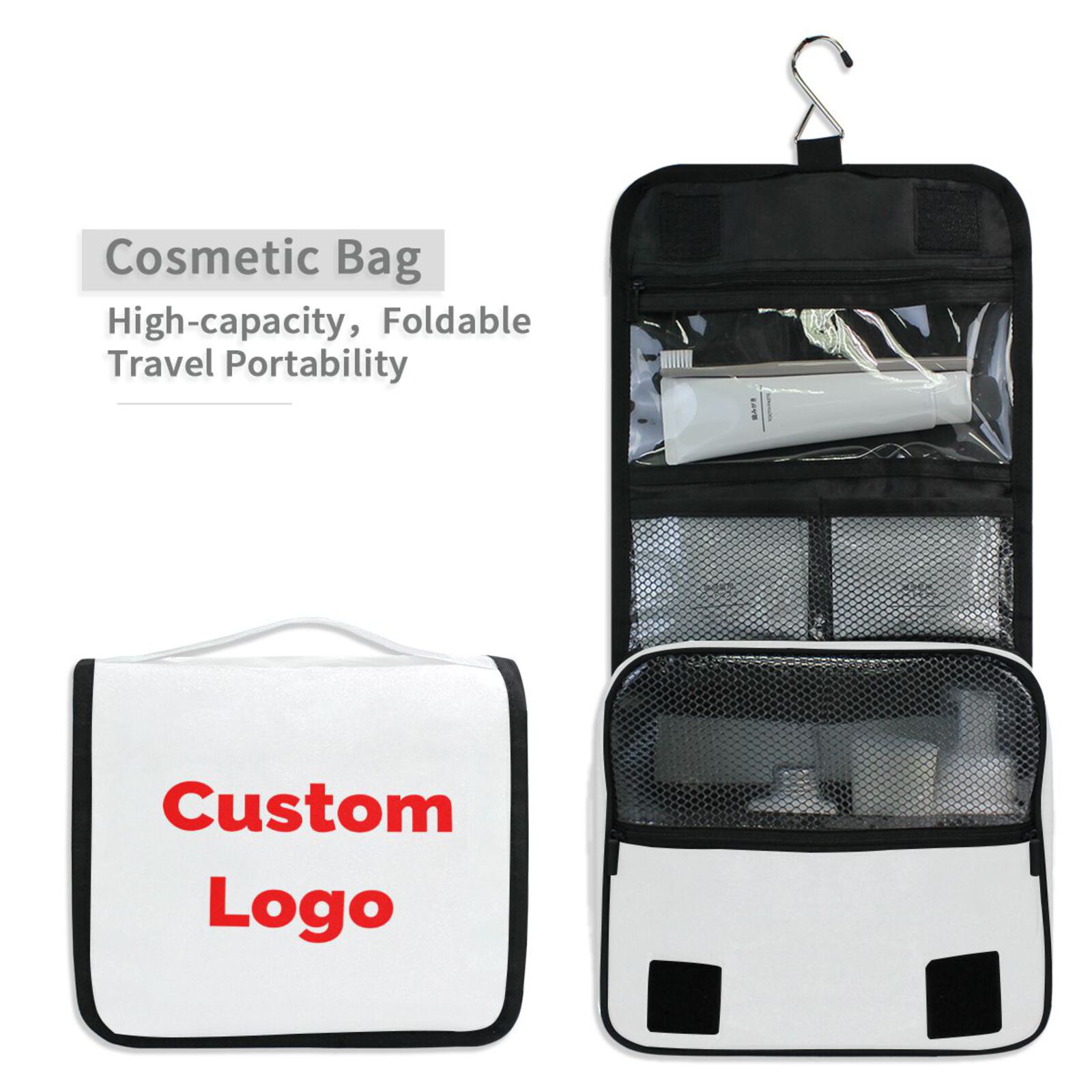 Bolsa de cosméticos con gancho - Beauty Makeup Images reseña y precio