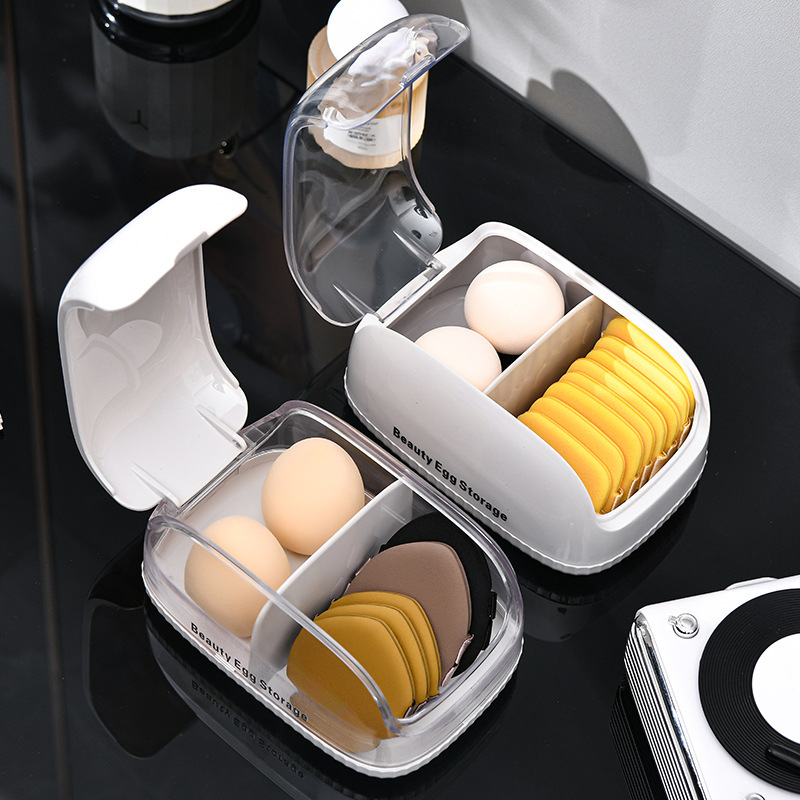 Caja de almacenamiento de espo - Cosmetic Sponge reseña y precio