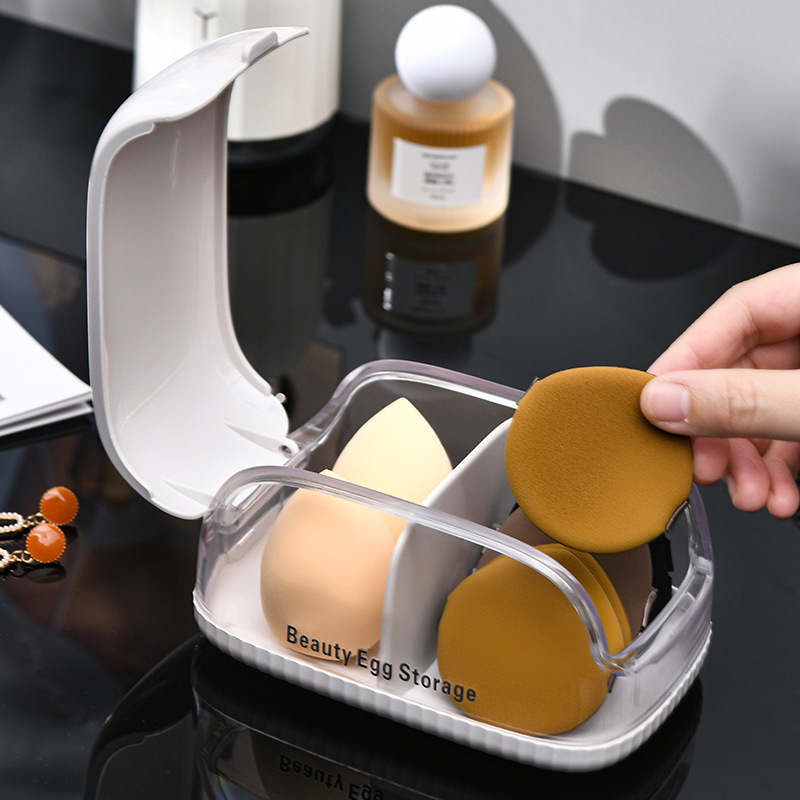 Caja de almacenamiento de espo - Cosmetic Sponge reseña y precio