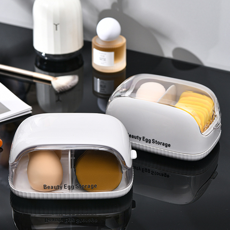 Caja de almacenamiento de espo - Cosmetic Sponge reseña y precio