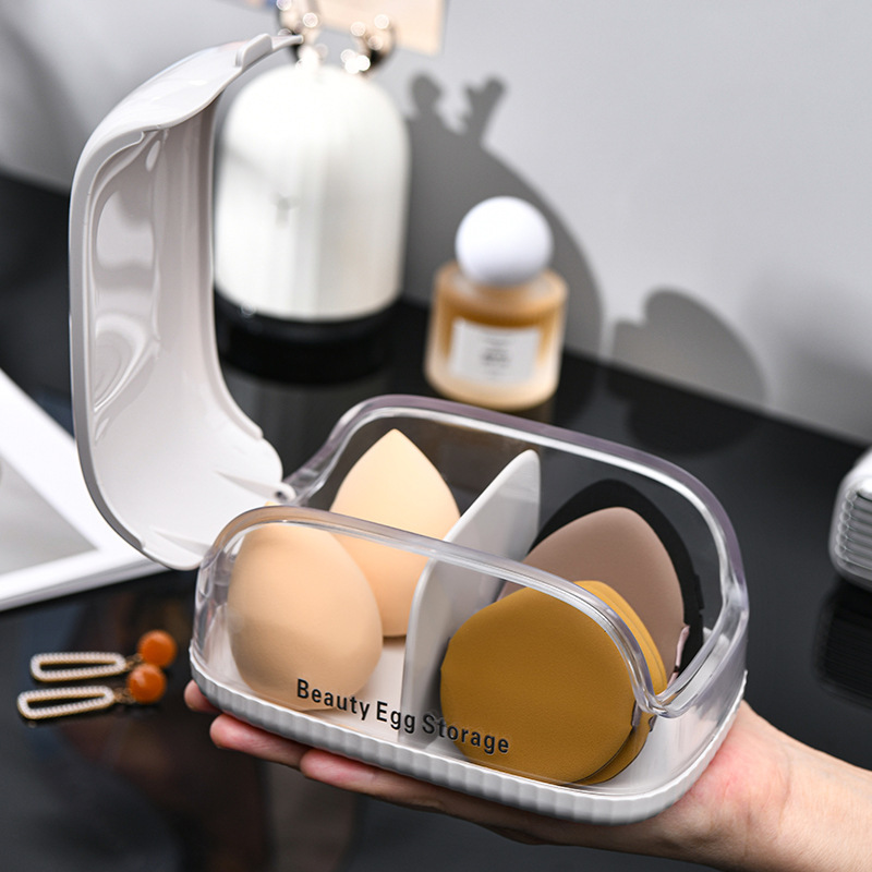 Caja de almacenamiento de espo - Cosmetic Sponge reseña y precio