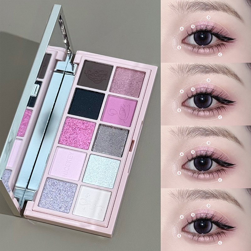 NICEKEY Set de Maquillaje Rosa - Huda Beauty Makeup Set reseña y precio