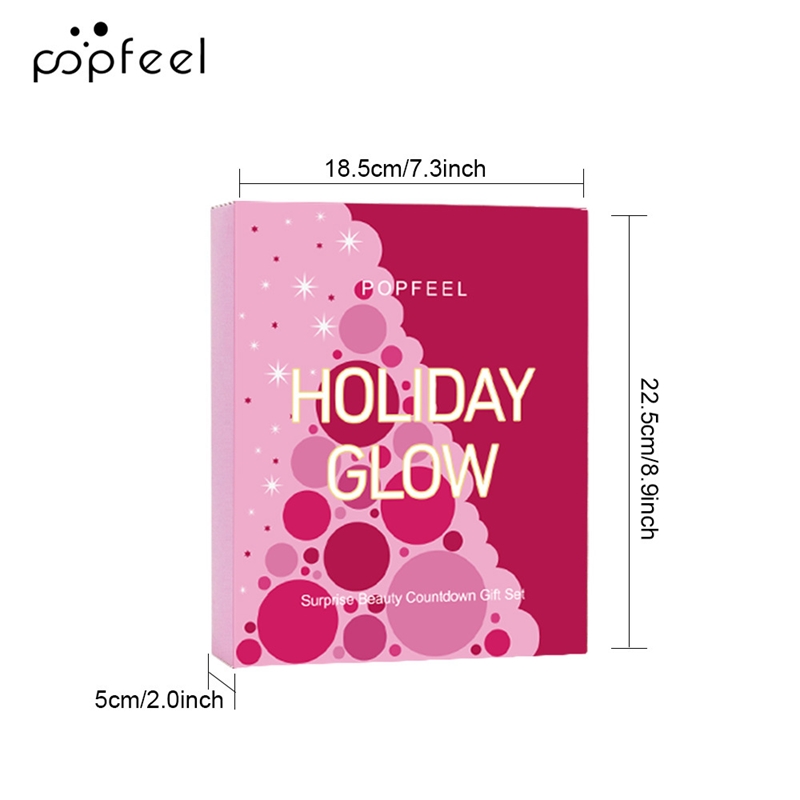 Set de maquillaje navideño con - Beauty Makeup Advent Calendar reseña y precio