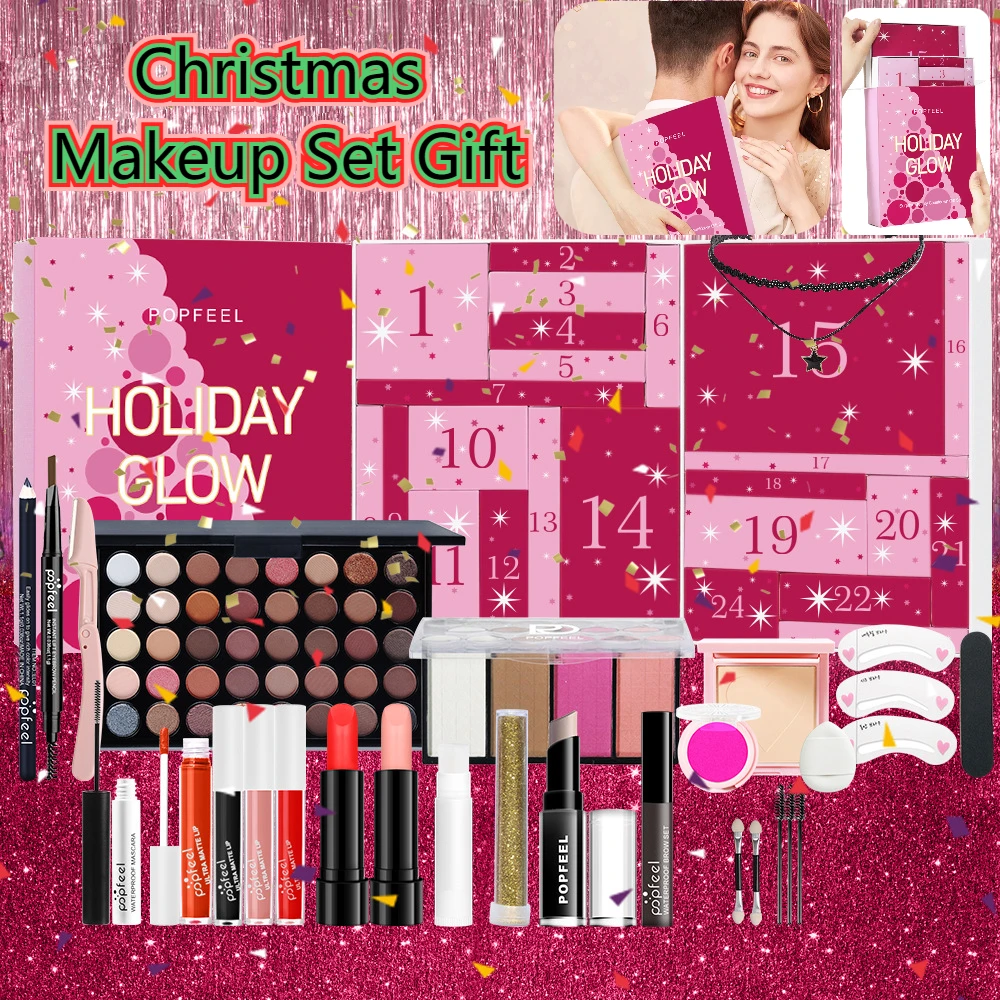 Juego de maquillaje de cuenta  - Beauty Makeup Advent Calendar reseña y precio