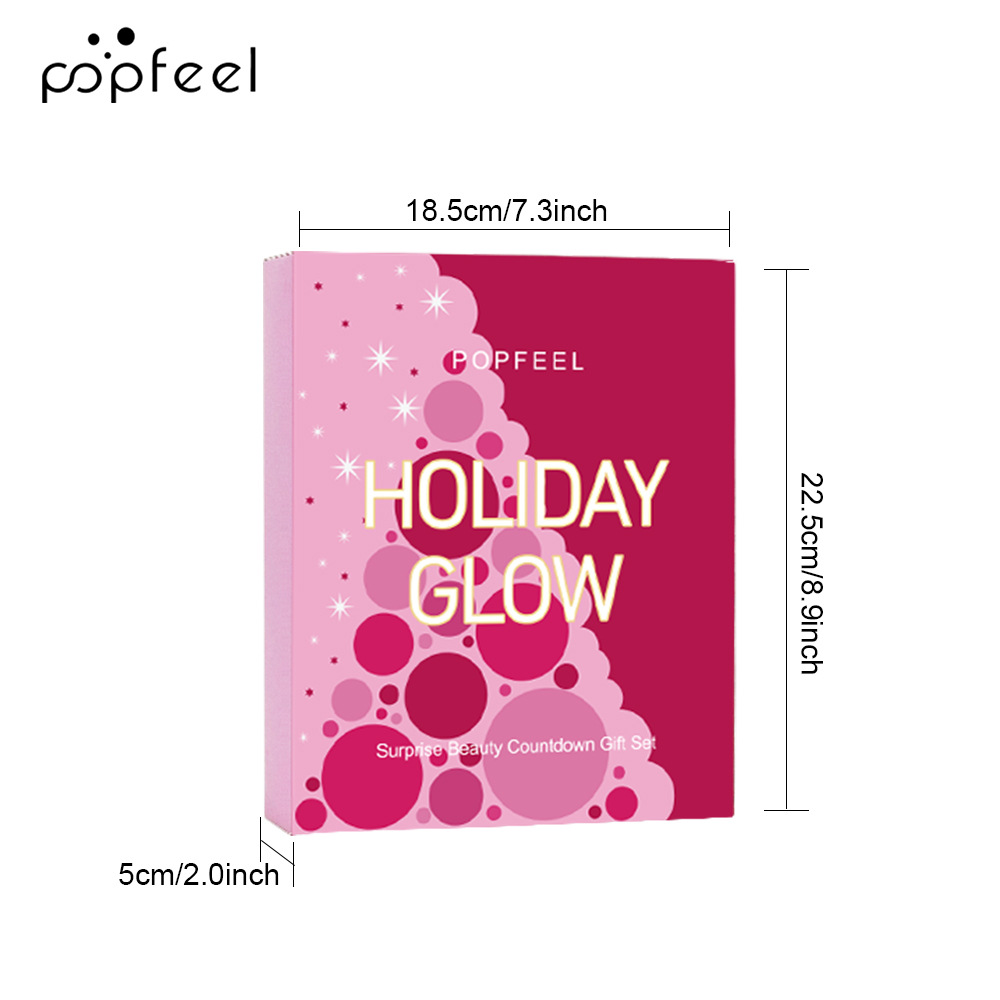 Set de Maquillaje Navideño con - Beauty Makeup Advent Calendar reseña y precio