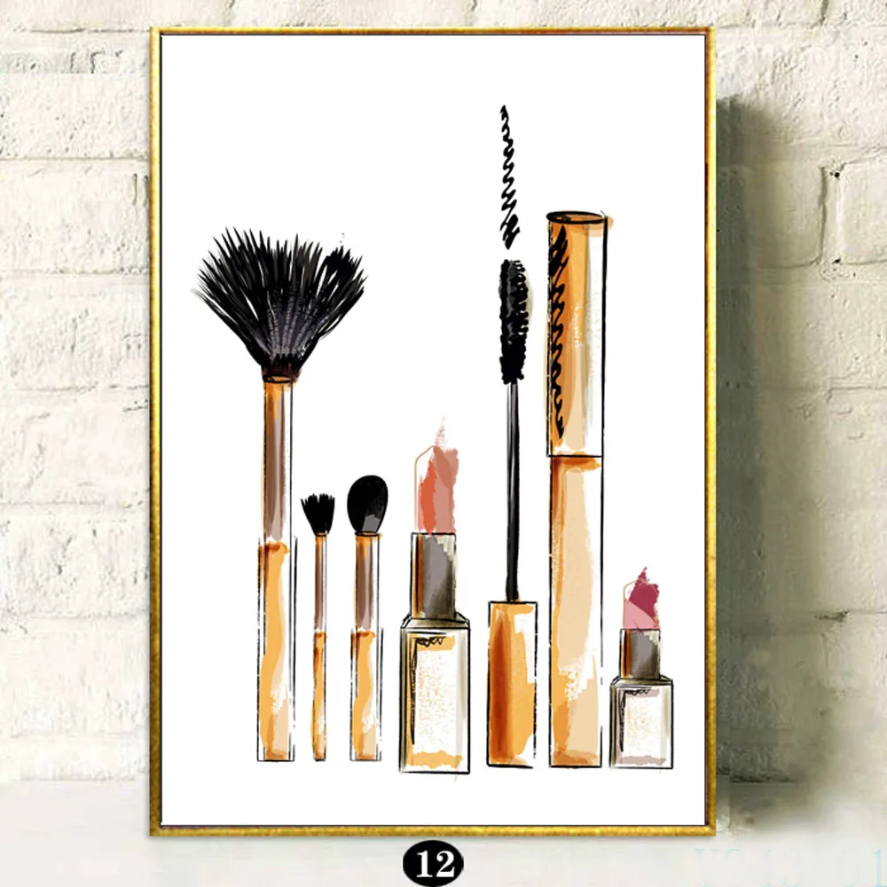 1 pieza de póster sin marco pa - Beauty Makeup Salon reseña y precio
