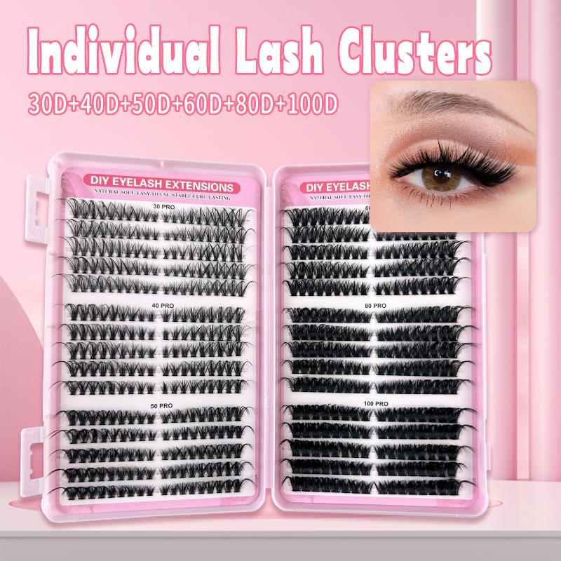 Pestañas Individuales 570pcs 3 - Beauty Book Makeup Kit reseña y precio