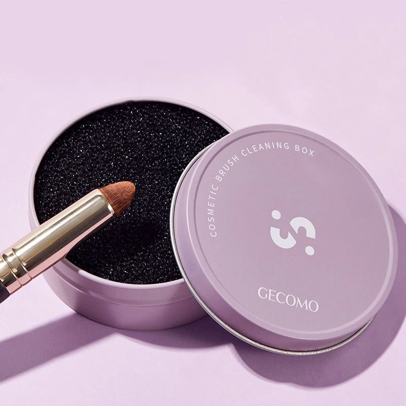 Caja de limpieza de brochas de - Cosmetic Sponge reseña y precio