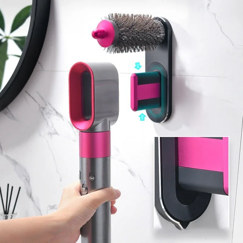 Soporte de pared para secador  - Hair Curling Wand reseña y precio