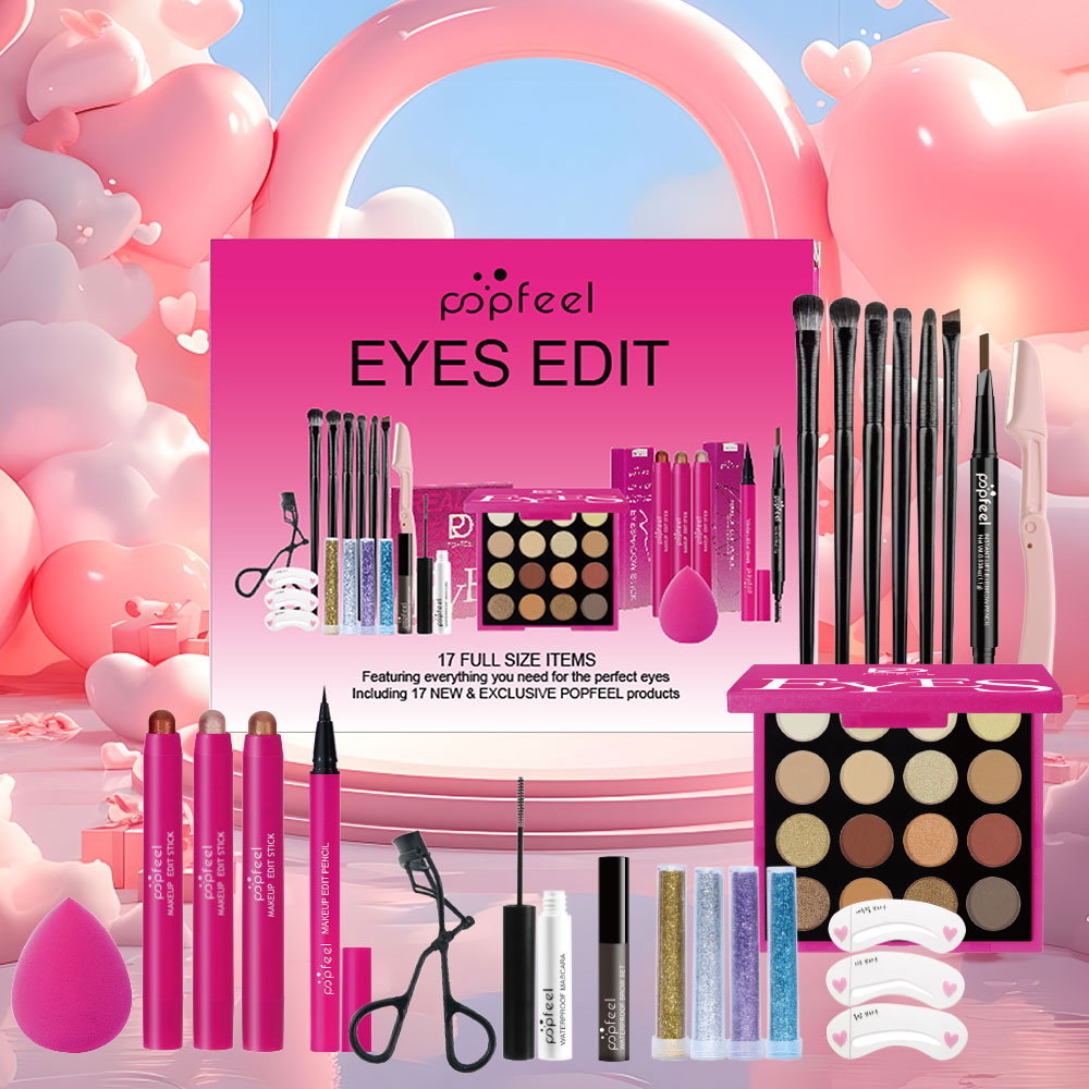 Set de Maquillaje de Ojos POPF - Huda Beauty Makeup Set reseña y precio