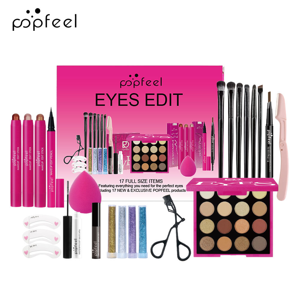 Set de Maquillaje de Ojos POPF - Huda Beauty Makeup Set reseña y precio