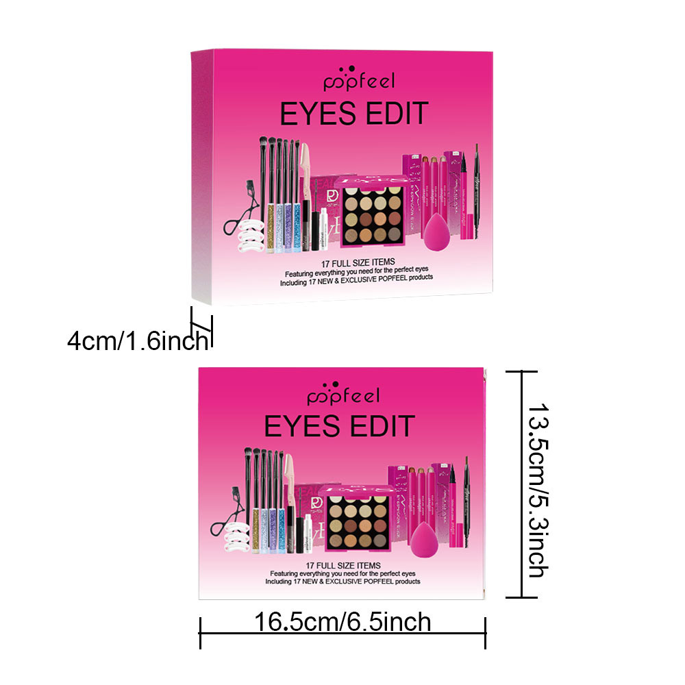 Set de Maquillaje de Ojos POPF - Huda Beauty Makeup Set reseña y precio