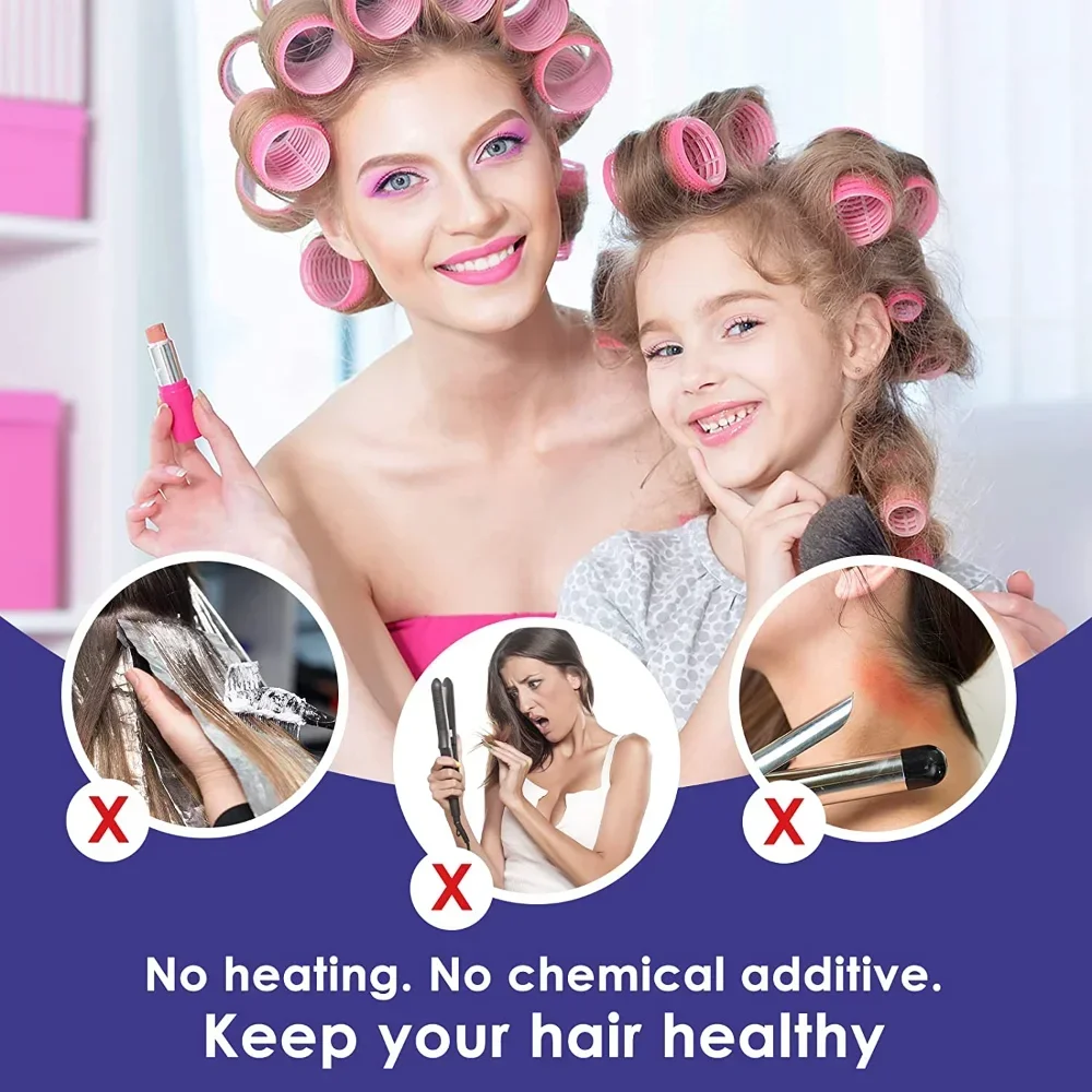 Ruleros Autoadhesivos Sin Calo - Hair Curling Wand reseña y precio