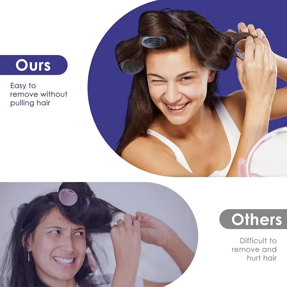 Ruleros Autoadhesivos Sin Calo - Hair Curling Wand reseña y precio